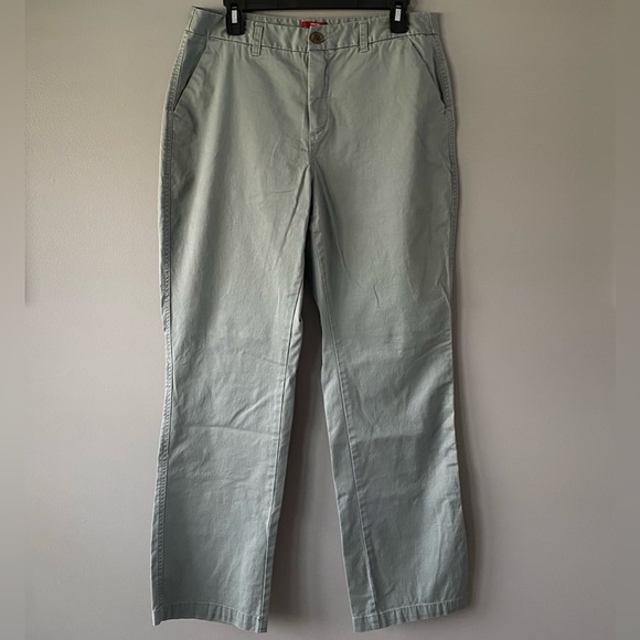 Merona Sage Green Straight Leg Trousers - Women’s 12 - Picture 1 of 7